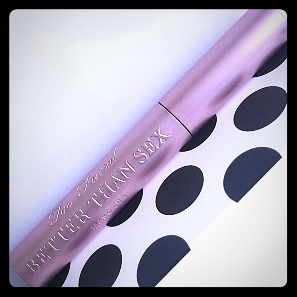 Too Faced better than sex mascara